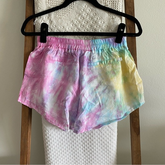NWOT Mags & Pye from LF Cloud Pastel Multicolored Tie Dye Relaxed Boxer Shorts - Picture 6 of 6